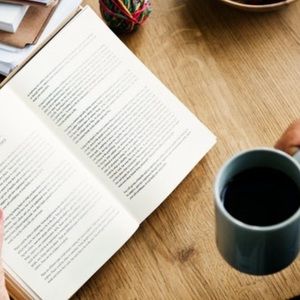 Mystery BookBox, Value Box, one book, tea bags, and unique bookmarks